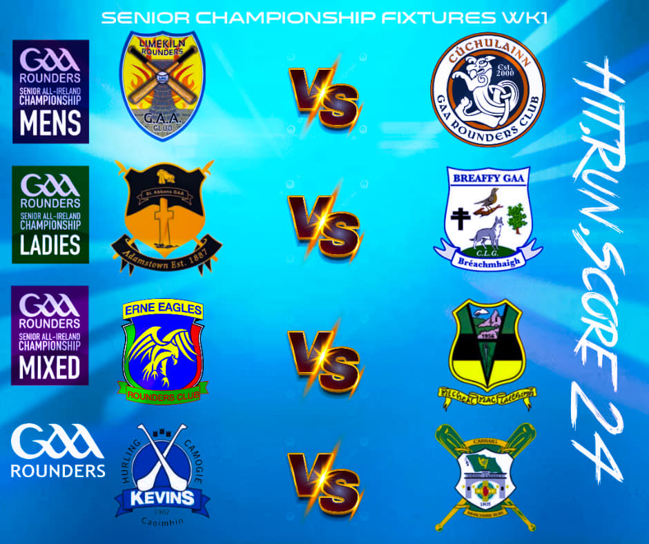 The #GAARounders2024 Senior Championship gets underway next weekend with a host of big fixtures across the Ladies, Men's and Mixed codes