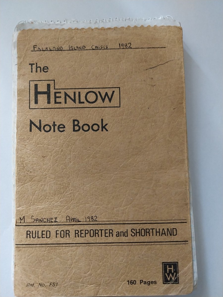 My Falklands War diary as seen from #Gibraltar Contemporary notes of the conflict that commenced 42 years ago Soon to be published 🇬🇧🇬🇮🇫🇰