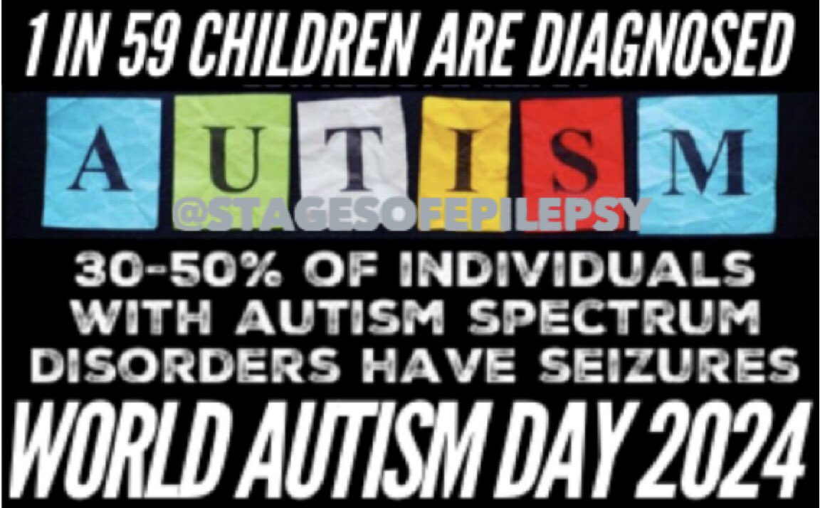 Today is #AutismAwarenessDay #epilepsyawareness #epilepsy #seizures #seizureawareness #epileptic #autism #autismspeaks #autismawareness #autismacceptance #autismawarenessmonth #autismspectrumdisorder #autismspectrum #autismfamily