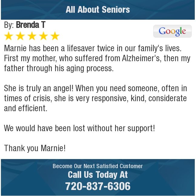 PlacingSeniors's tweet photo. 5 Star: Brenda T. "Marnie has been a lifesaver twice in our family's lives.  First my mother, who..." https://t.co/kSPUAN4vUN