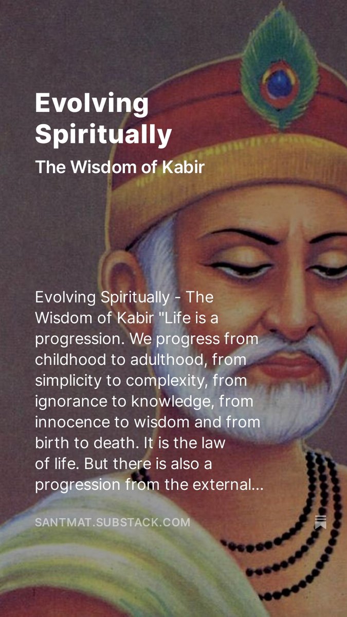 Evolving Spiritually - The Wisdom of Kabir - Spiritual Awakening Radio Podcast @ traffic.libsyn.com/spiritualawake… @ Website: SpiritualAwakeningRadio.libsyn.com/evolving-spiri… @ Apple: podcasts.apple.com/us/podcast/evo… @ Spotify: open.spotify.com/episode/72dxXe… & @ Wherever You Follow Podcasts: SpiritualAwakeningRadio.com #Santmat