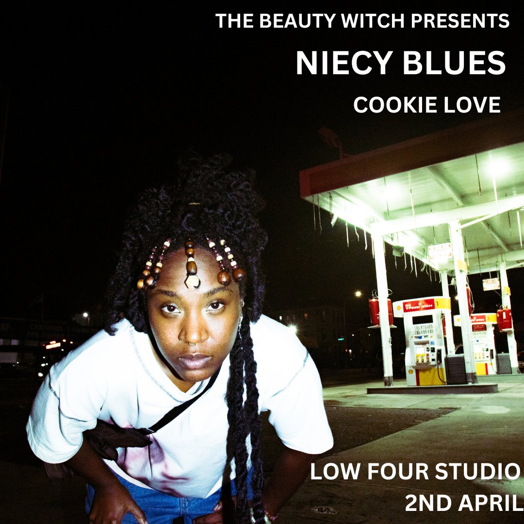 TONIGHT @NiecyBlues first show in Manchester @lowfourstudio with Cookie Love in support. Tickets available on the door.