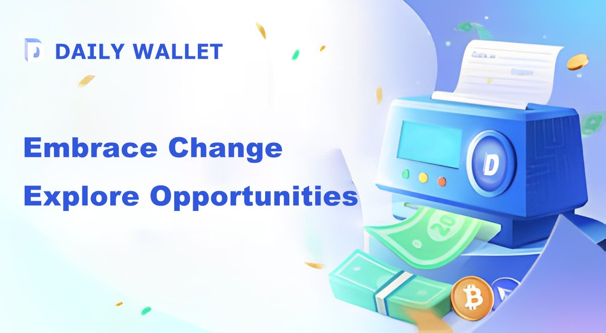 Big swings〽️in the market today! In the crypto world, change is just part of the adventure. Navigate this ever-evolving landscape with ease and confidence with #DailyWallet, unlocking new opportunities at every turn! 📈🚀 #DailyWallet #Crypto