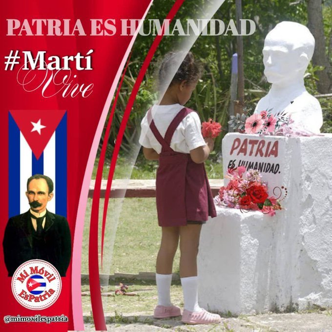 Un privilegio para #Cuba contar con su legado como parte de las fortalezas que nos inspiran. <a href="/CubaMined/">MINED</a> <a href="/dpevillaclara/">DGEP Villa Clara</a> <a href="/CentroMartianos/">Centro de Estudios Martianos</a>