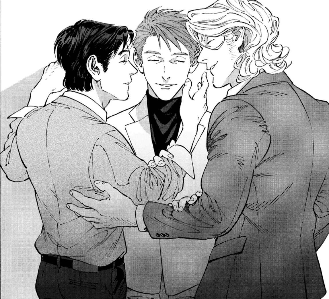 Convincing you to check out the gripping BL series Canis using Zakk's art alone, a thread: