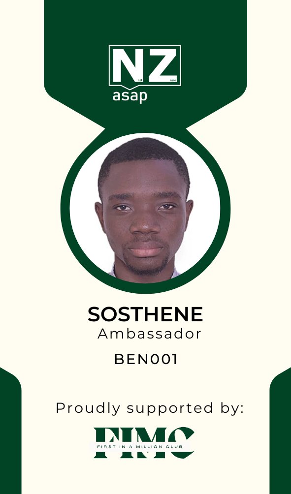 The climate change is a crisis that requires urgent action, global collaboration, and bold innovations. As entrepreneurs of the future, we have the duty to create sustainable solutions to preserve our planet. A new page of action opens with NZASAP.