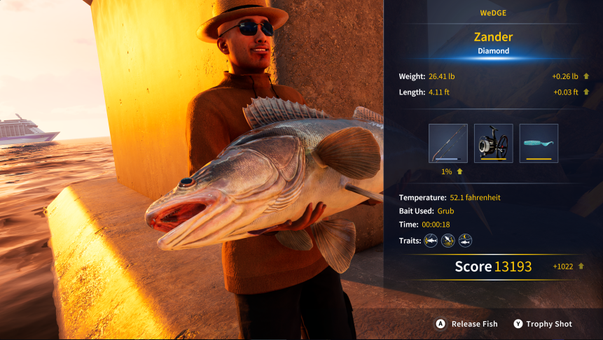 Last week's King of the Catch is WeDGE! This Zander is as tall as a human person. That's crazy!! Congratulations, king 👑 Do you have an impressive Comizo Barbel? Join the competition discord.gg/cotwtheangler