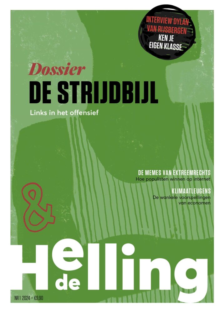 📚 De nieuwe editie van de Helling is uit! In dit lentenummer graven we de linkse strijdbijl op. Met o.a. @DylanvR over klassenstrijd, @IcoMaly over de memes van extreemrechts, plus bijdragen van @Danielle_H_BE, @SimonOtjes en meer. ➡ Lees 'm hier: wetenschappelijkbureaugroenlinks.nl/tijdschrift/le…