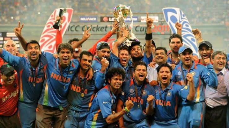 2nd April, 2011 - a day etched in the history of Indian cricket as the #MenInBlue lifted the @ICC @cricketworldcup Trophy once again. As 1.3 crore Indians rejoiced with happiness, the streets echoed with passion, love and pride. 13 years on, the legacy of the legendary @BCCI