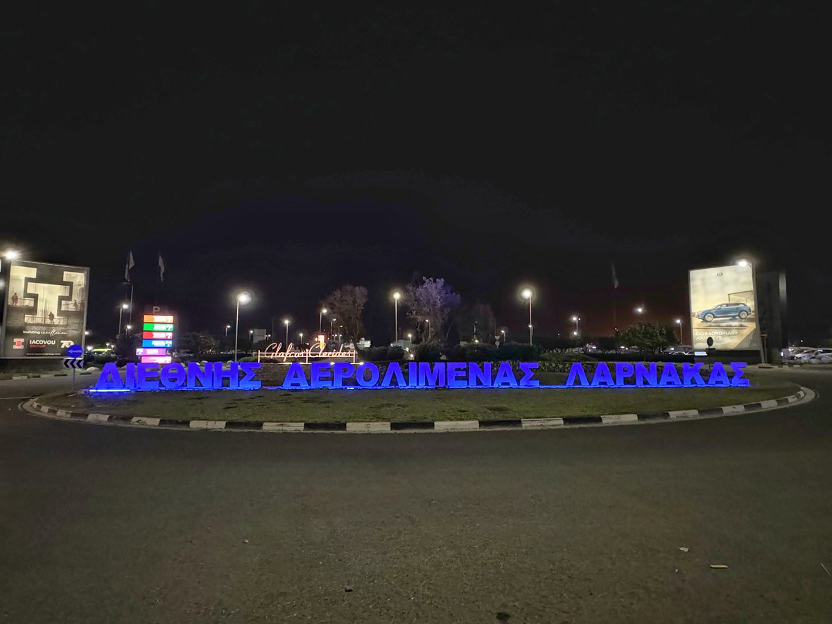 Larnaka and Pafos Airports light it up Blue for World Autism Day, aiming to raise awareness about autism. The #LightItUpBlue campaign is part of the broader initiatives implemented at our airports for passengers in the autism spectrum. #WorldAutismDay #AutismAwareness #Awareness