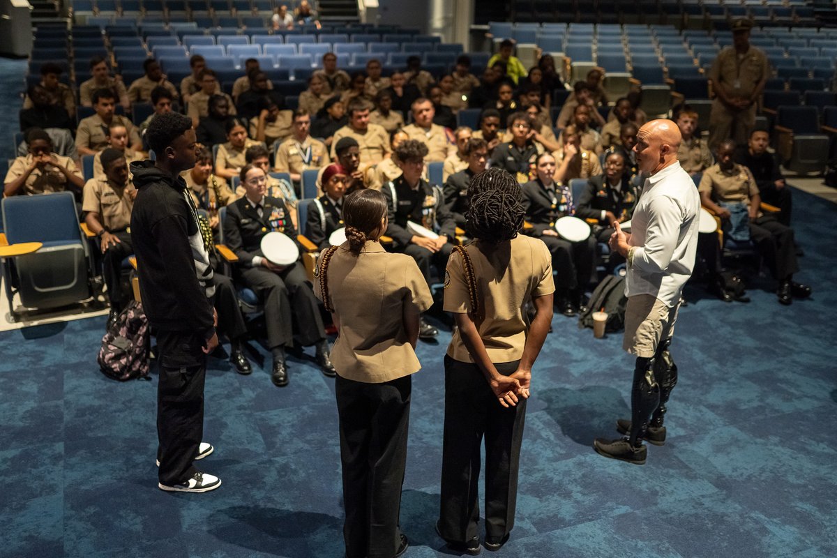 I had the honor and privilege of speaking to Junior ROTC cadets at St. Lucie West Centennial High School. I was heartened by their commitment and desire to serve our nation. I have no doubt this is the next generation of heroes!