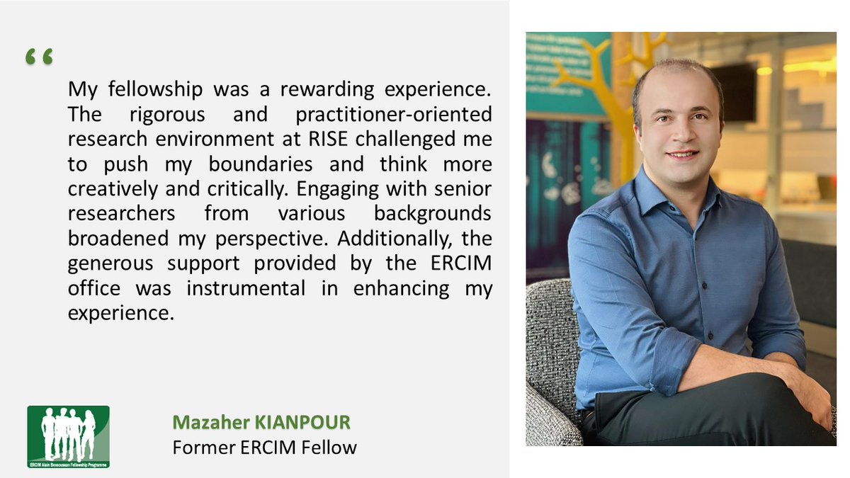 Opportunity Alert! 🌟 ERCIM is offering full-time postdoctoral positions at eight top European research institutes! Topics include Computer Science, Information Technology, &amp; Applied Mathematics. Deadline: April 30, 2024. 
Apply now: fellowship.ercim.eu
#Postdoc #Grants