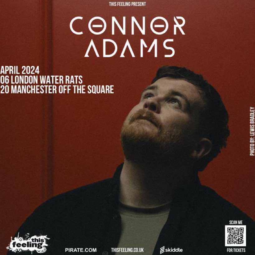 If you’re free this Saturday in London, pop down to @Water_Rats to see Connor Tickets via link 👇 skiddle.com/whats-on/Londo…