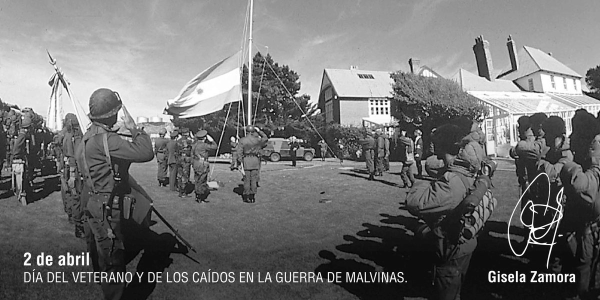 Hoy, 2 de abril, conmemoramos el 42° aniversario del Día del Veterano y los Caídos por la guerra de Malvinas. Recordemos con orgullo a nuestros héroes y heroínas que lucharon por defender nuestras islas. #MalvinasNosUne 🇦🇷