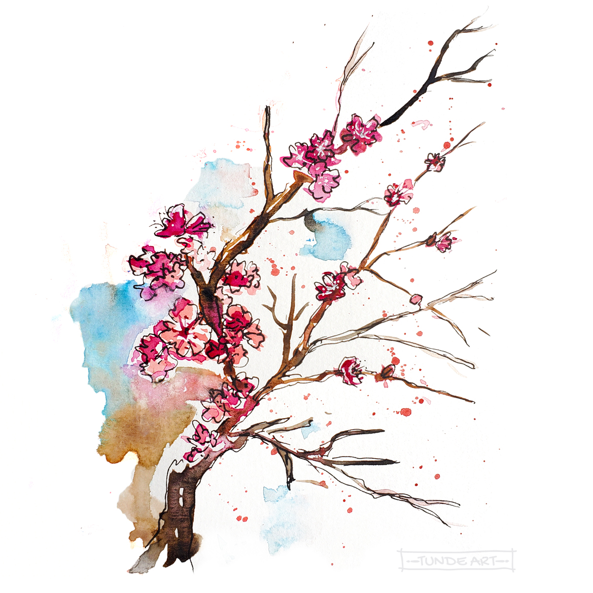 tunde_art's tweet photo. The magic of cherry blossom. 🌸🌸
More spring flowers on my blog👉 https://t.co/rw5lVw77QK
#cherry #cherryblossom #blossom #spring #nature #tundeart #watercolour #magic #magicaltime https://t.co/as4D6tYSBX