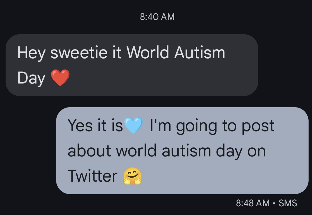 #WorldAutismDay
I would like to give a shout out to TANK!
He's no longer on here because of, well  let's just say PEOPLE... Who Suck!
But it's people like TANK Shottle that I will always fight for & protect 🩵 

PLEASE RT To show love & awareness🩵 #AutismAcceptanceMonth