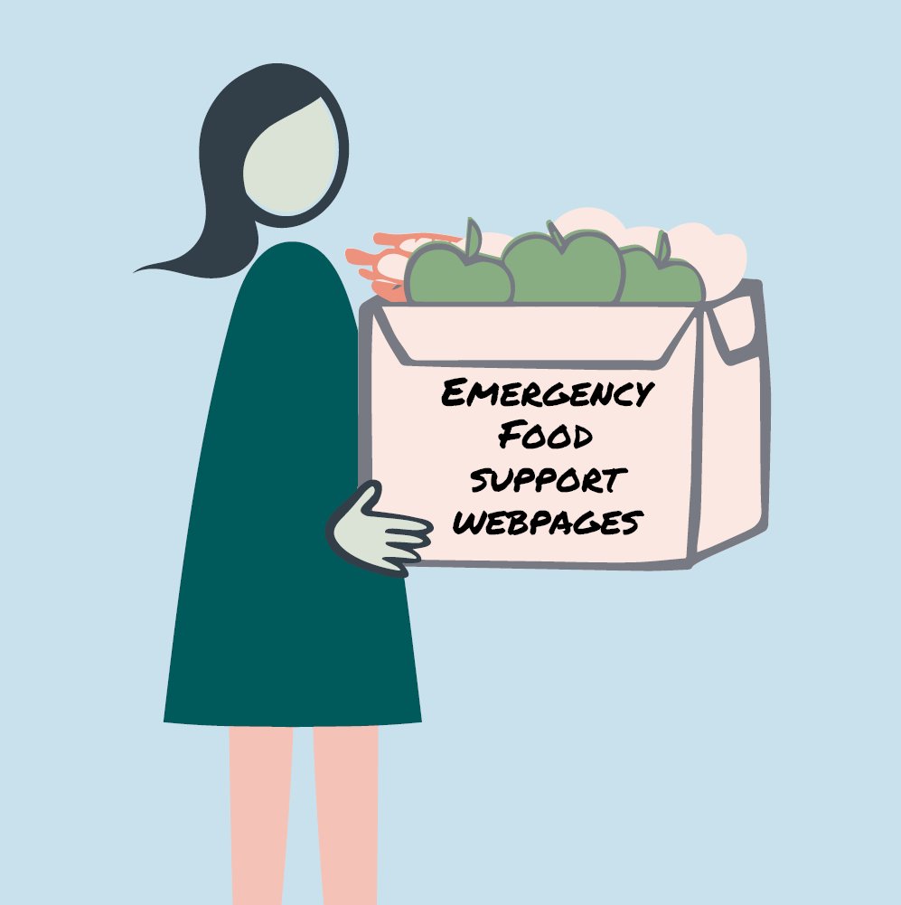 Emergency food providers play a vital role in helping those experiencing a crisis to access short-term emergency food support and signposting them to additional services for long-term help. We have created two webpages for info - one for individuals and one for professionals.