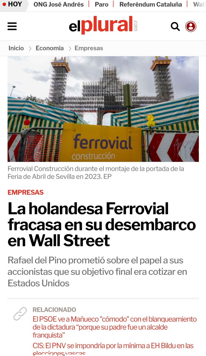 muzeriqui's tweet photo. Ferrovial..se fue de España para no pagar impuestos aquí...desde entonces no levantan cabeza...pues nada a seguir así..la vida a veces te la devuelve...😁😁😁 https://t.co/l2OA2hdwjH