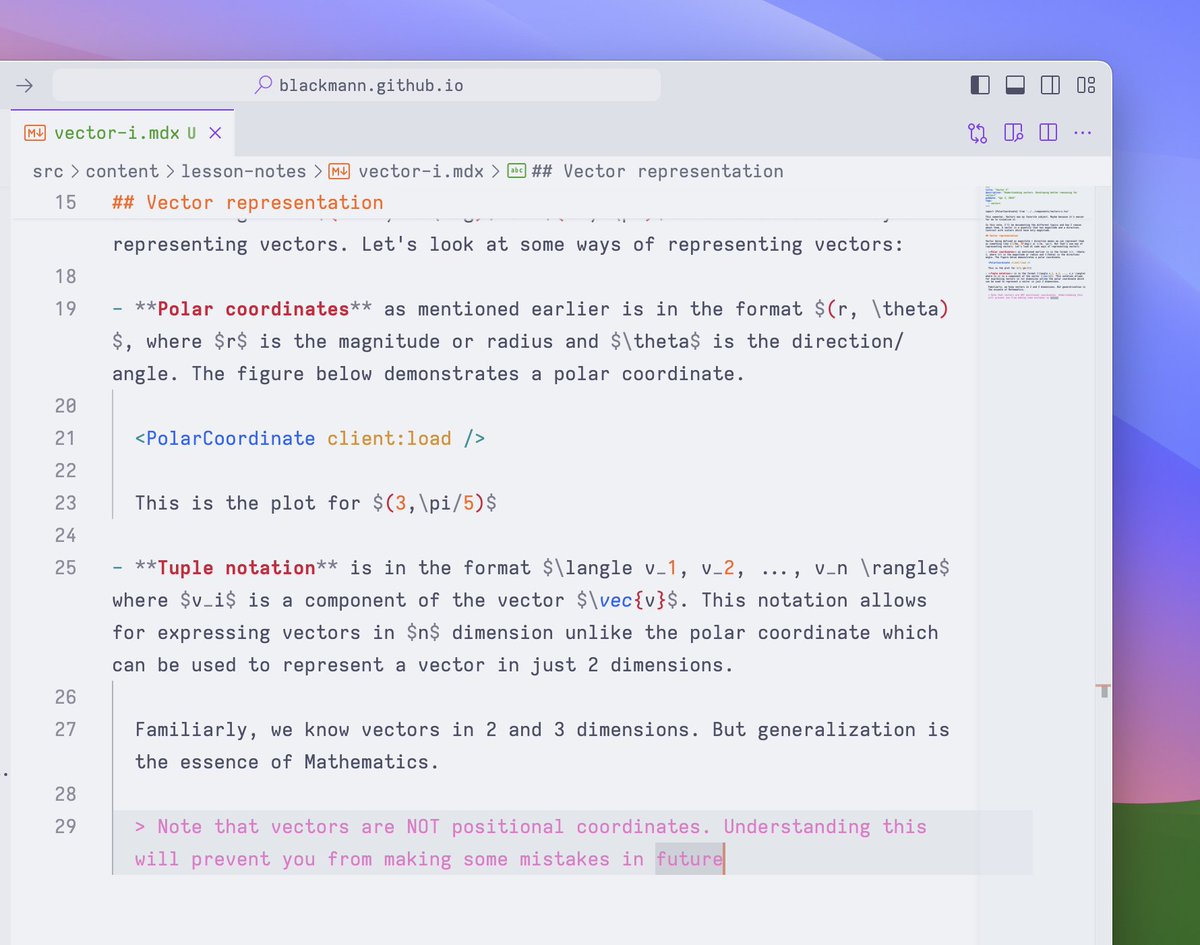 I really like the syntax highlighting of this theme. Very vibrant with a good mix of colors.