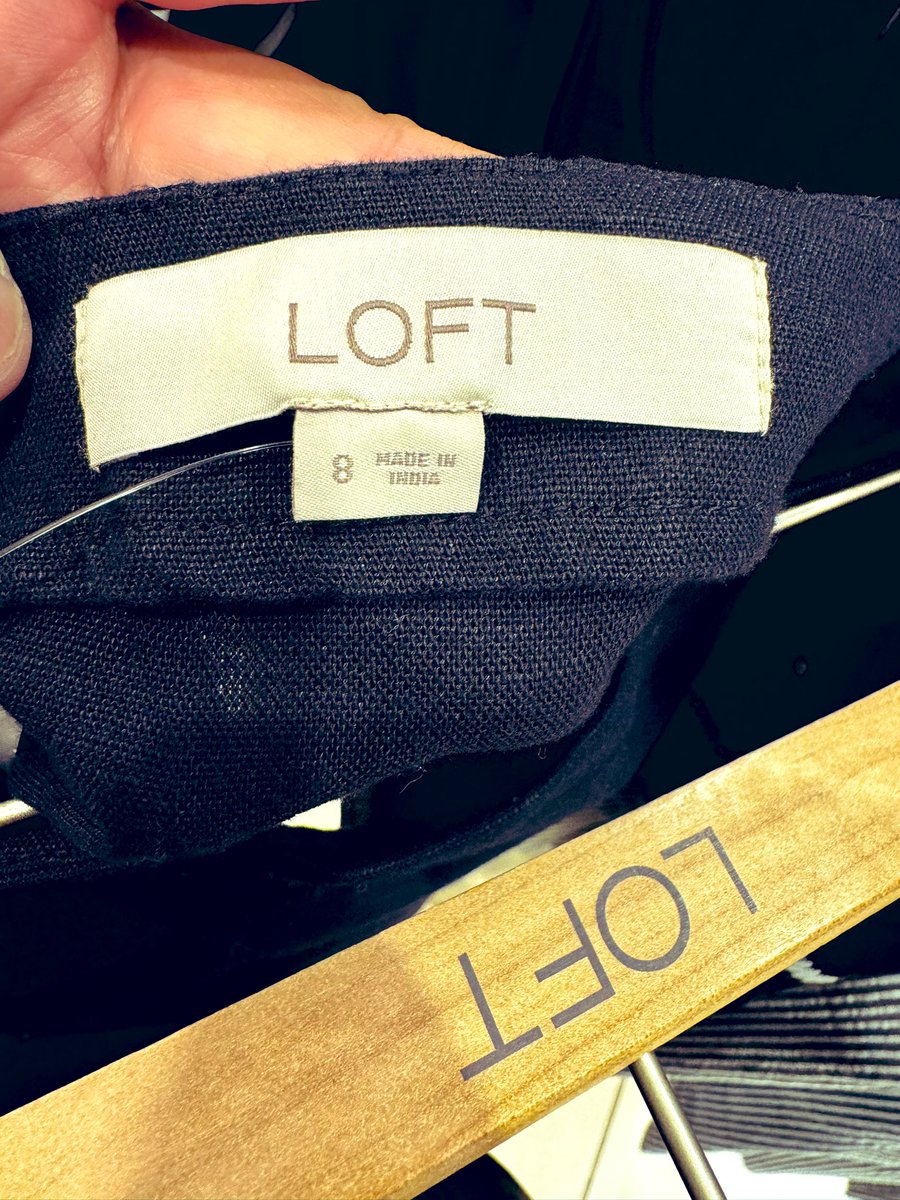 Indian buying American brand clothing made in India for his folks in India. 😂😂😂 #MadeinIndia #LOFT #Desitwitter #Amreeecaa