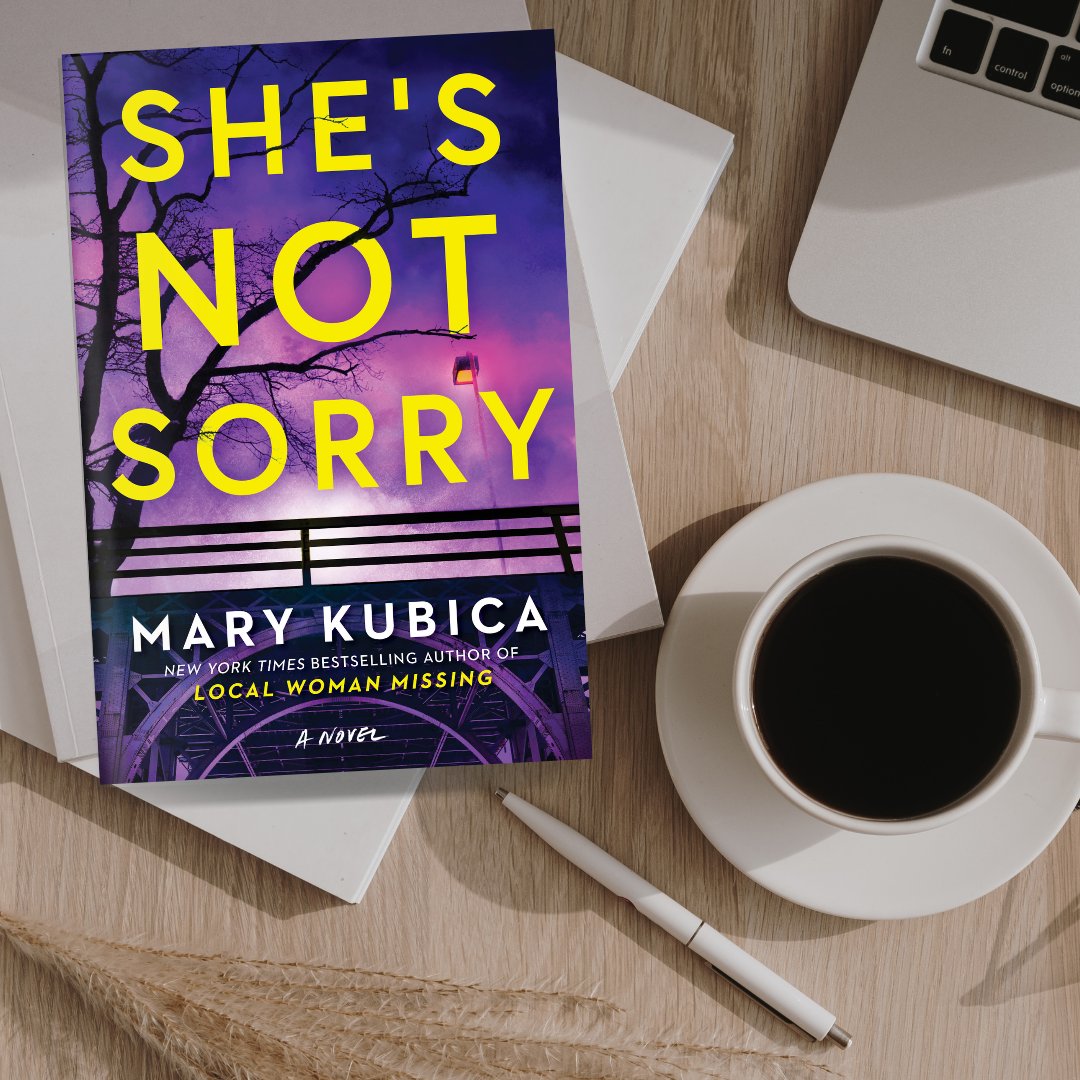 Wishing the happiest of publication days to one of my favourite thriller writers, the brilliant @MaryKubica 🤩 SHE'S NOT SORRY is out now!