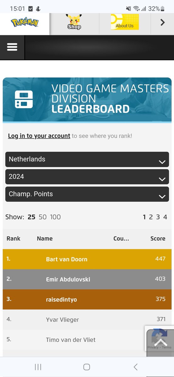 403/400

I have officially qualified for the 2024 Pokémon World Championships. Feels amazing to reach my goal for this season way earlier than expected.
