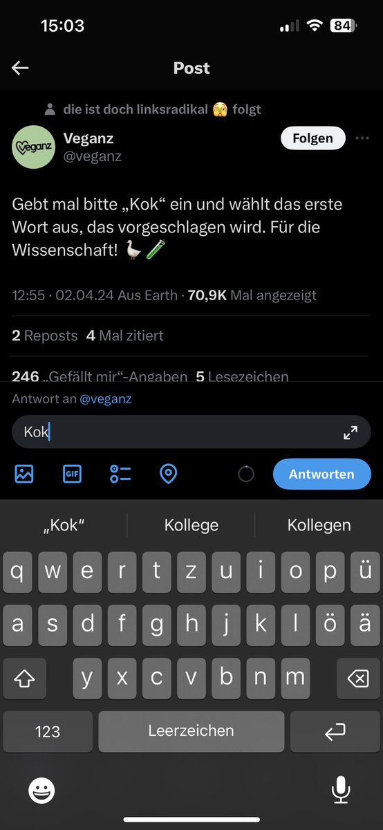 Grothela1's tweet photo. @veganz Ich arbeite offensichtlich zu viel https://t.co/16v8ig6pxi