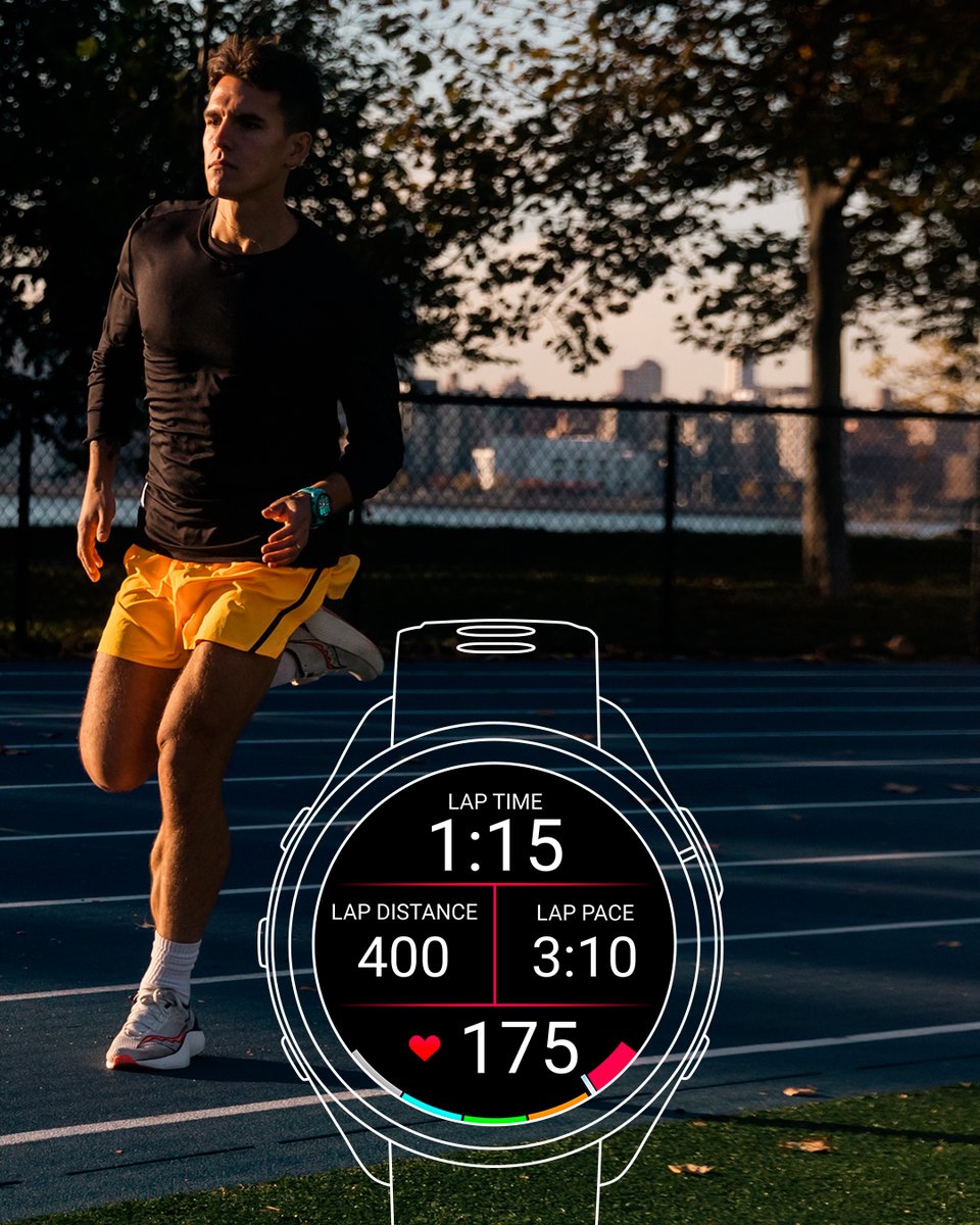 Running Track Database Update! 🚨 With more than 10,000 tracks (400 meters) from all over the world, get an accurate measurement of your performance with the track run activity profile — even on a track you’ve never run before. Available now on select smartwatches.