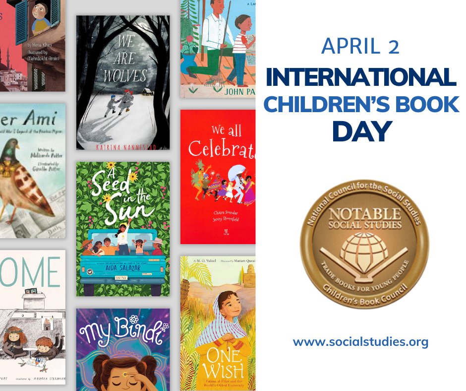 📚 Explore the 2023 list of Notable Social Studies Trade Books for Young People, or browse the full database below. NCSS and @cbcbook have cooperated on this annual bibliography since 1972: hubs.li/Q02r9Lwp0 #childrensbooks #kidsbooks