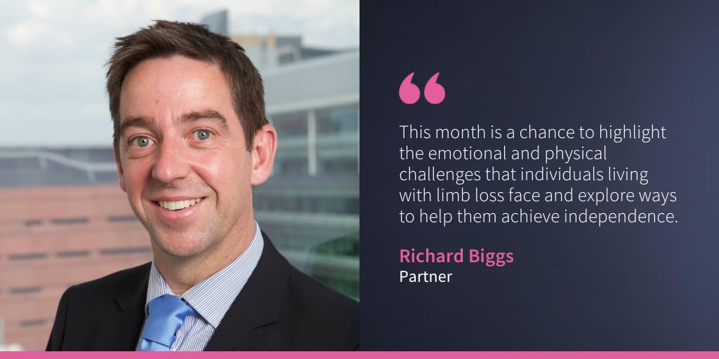 To mark the start of #LimbLossLimbDifference Awareness month, our serious injury expert @RichardJBiggs shares his thoughts on the importance of raising awareness and showing support for those living with #LimbLoss. #LLLDAM