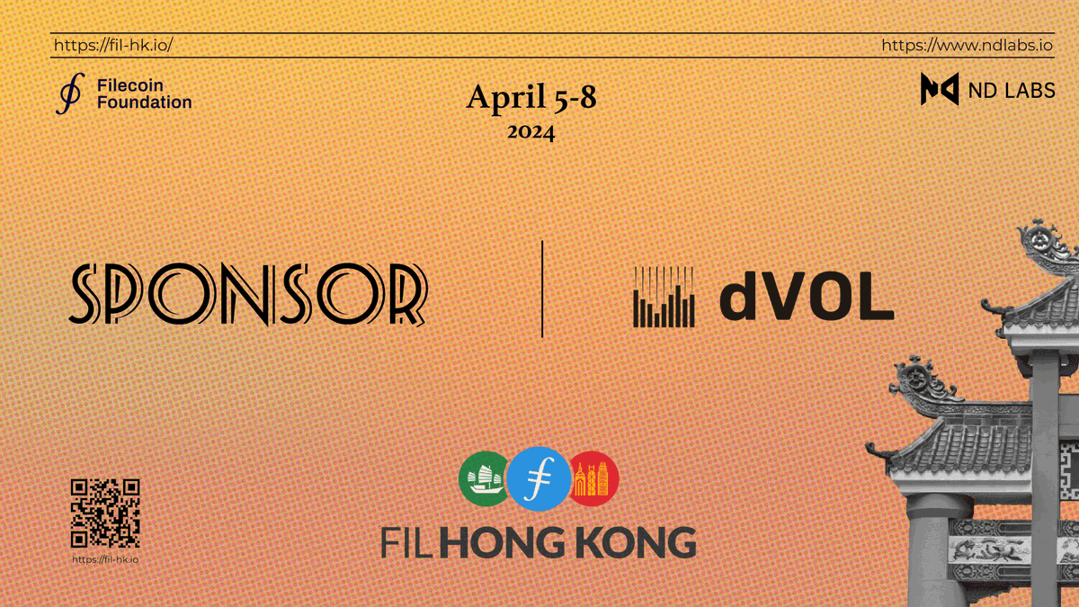 ND LABS (@imndlabs) on Twitter photo 🔥We're thrilled to share that <a href="/dvolfinance/">dVOL.Finance</a> as our sponsor at #FILHK
dVOL is a decentralized derivative protocol designed to generate sustainable and transparent yield for on-chain assets. Inspired by Uniswap and Curve AMM, dVOL introduces Options Liquidity Pools (OLP) for 🔥We're thrilled to share that <a href="/dvolfinance/">dVOL.Finance</a> as our sponsor at #FILHK
dVOL is a decentralized derivative protocol designed to generate sustainable and transparent yield for on-chain assets. Inspired by Uniswap and Curve AMM, dVOL introduces Options Liquidity Pools (OLP) for