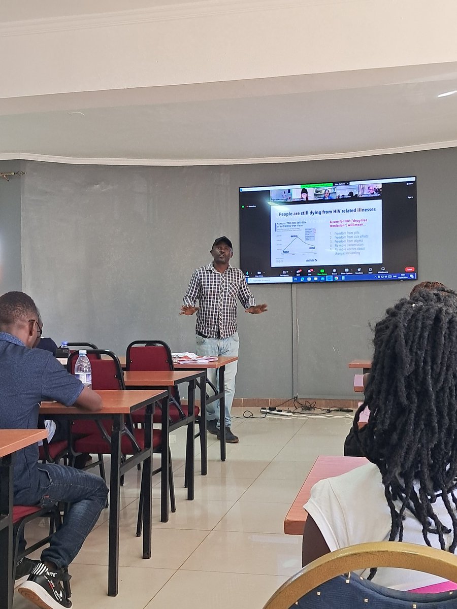AngelKyakunzire's tweet photo. Hosted by our @championSupercharger as the HIV Cure advocate once again for our second discussion on the role of the CAB towards the Analytical Treatment Interuption research on HIV Cure.
#kalaura https://t.co/XvyEl7qDab