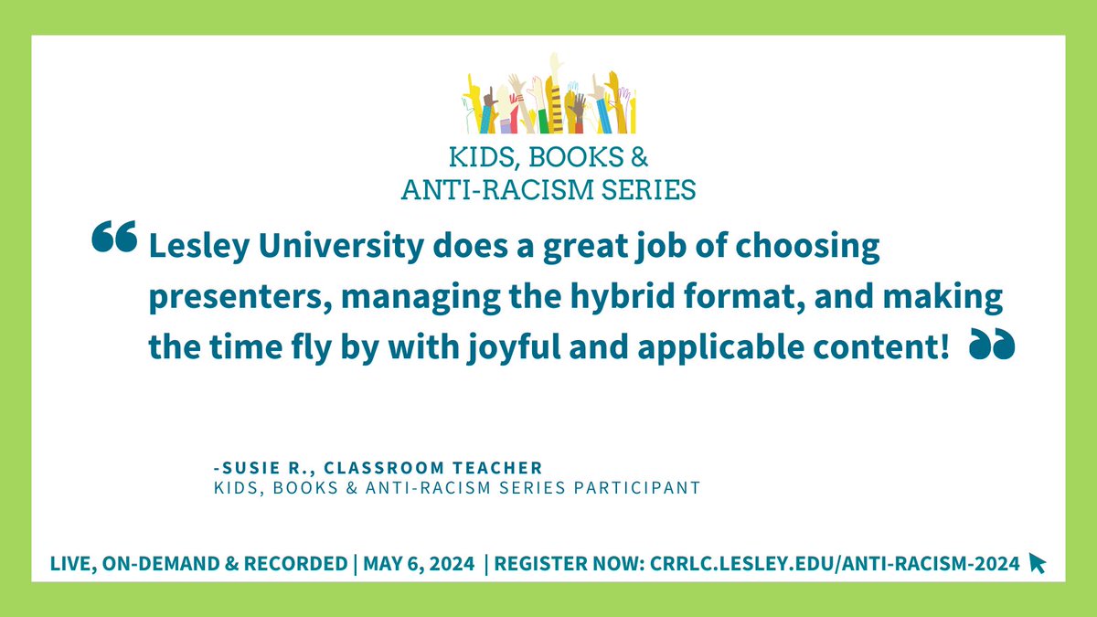 Join us at our upcoming session with Vivian Vasquez on May 6. Register Now: CRRLC.LESLEY.EDU/VIVIAN-VASQUEZ/ #KBARS24 #diversitymatters #socialjustice @CorwinPress @vvasque_v