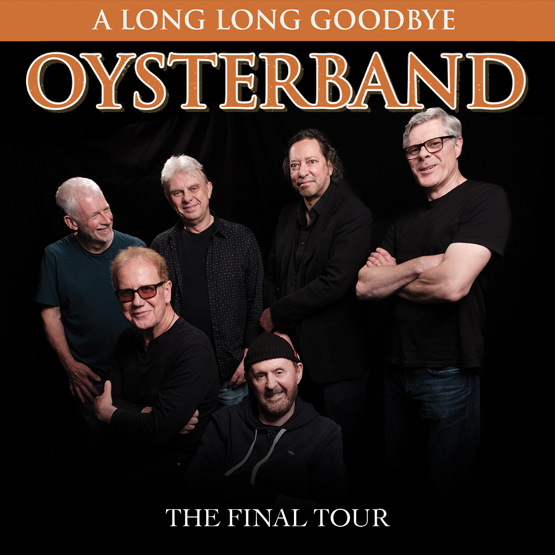 JUST ANNOUNCED 📢 Oysterband A Long Long Goodbye 📅 Wednesday 20 November 2024 🎫 Tickets go on sale Friday 5th April at 10am! 🔗zurl.co/k2iY