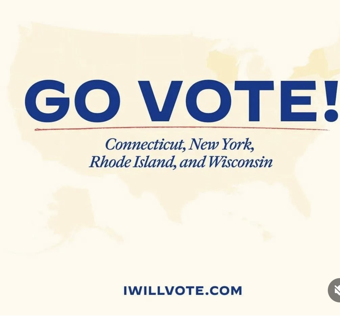 Happy #SuperTuesday
Please remind voters in CT, NY,RI & WI to be sure to VOTE!
“Your vote is your voice
Never silence it”
We are fighting to protect American democracy so get out there &
#VoteBlueDownBallot