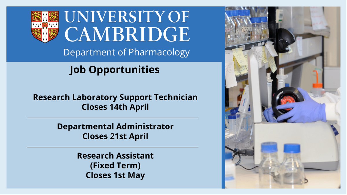 We have a range of exciting opportunities to join our Professional Services team and our Research staff! 👏 We are recruiting for: - Research Laboratory Support Technician - Departmental Administrator - Research Assistant Click here to apply👉bit.ly/3OX6aR7