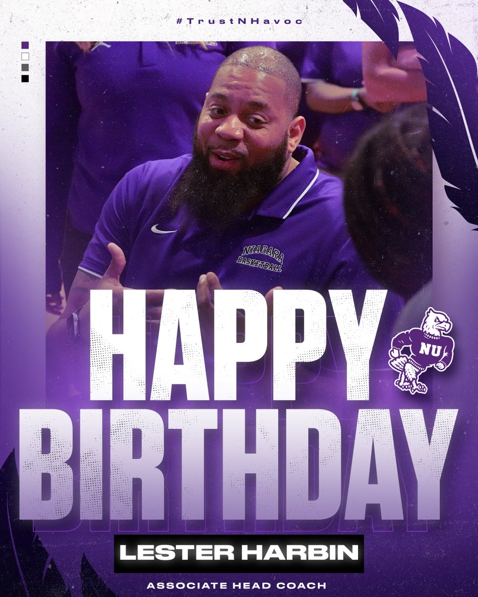Happy Birthday to Associate Head Coach Lester Harbin! Thank you for all you do for the program and we hope you have an amazing day! #TrustNHavoc