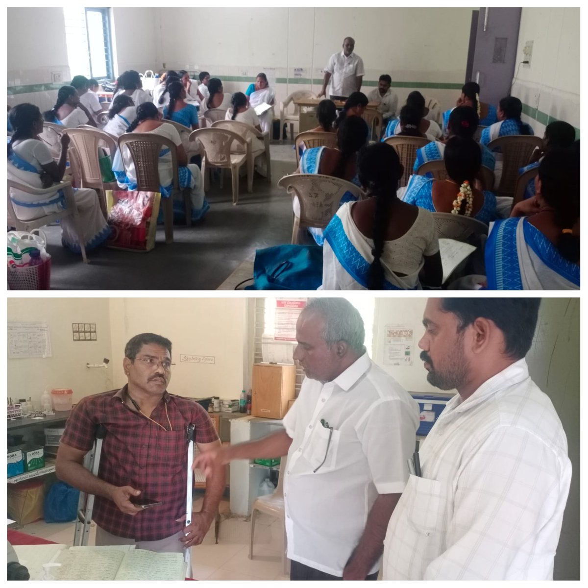 🙏Today attended asha day meeting@ufwc kothagudem, sujathanagar & julurupadu of julurupadu tbu,interacted with MO's,paramedical team,mlhps,Lab technicians,tb nodal persons &pharmacists.Explained the importance of TPT,tb mukt panchayath&presumptive tb testing.
*Yes we can end tb*