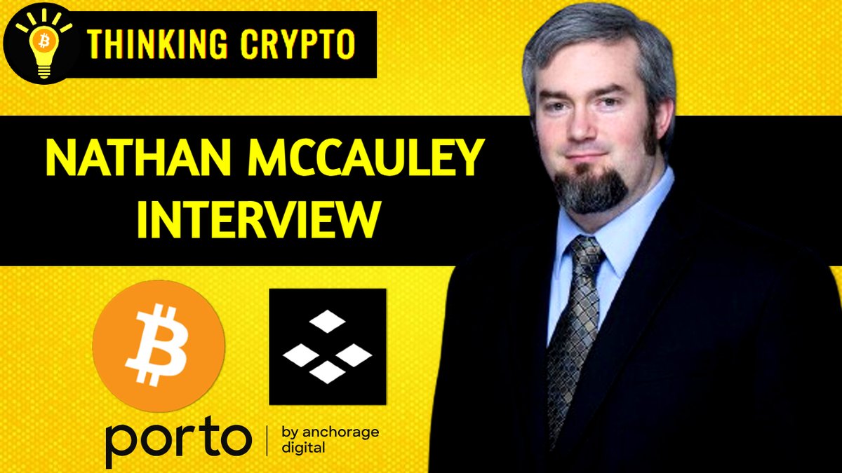 Did you know that Anchorage Digital Bank is the custodian for Eaglebrook Advisors and Franklin Templeton’s new Digital Asset Dynamic BTC/ETH SMA strategy? Anchorage CEO Nathan McCauley joins me to discuss this and more! @nathanmccauley WATCH ▶️ youtu.be/QYrm7BlygF0 Topics:…