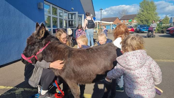 Easter'24 So much to give thanks for.Donkey Walk with Connect Gamston, all ages at our Maundy Meal, people so moved by Good Friday &amp; the Arts&amp; worshipping the risen Jesus at the sunrise service in Holy Rood Garden