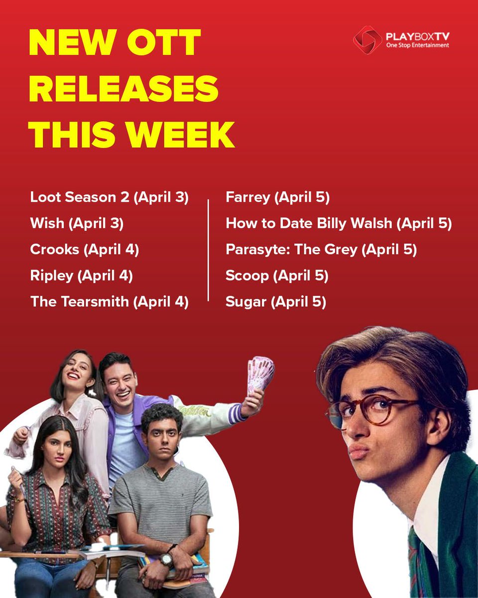 playboxtvapp's tweet photo. Immerse yourself in thrilling dramas, laugh out loud with comedies shows and cheerful captivating animations. There's truly something for everyone.
Download The PlayboxTV App now.
#NewReleasesThisWeek #EntertainmentForAll
#PlayboxTV #NewReleases #Movies #TVShows https://t.co/zBhHU8jhvA