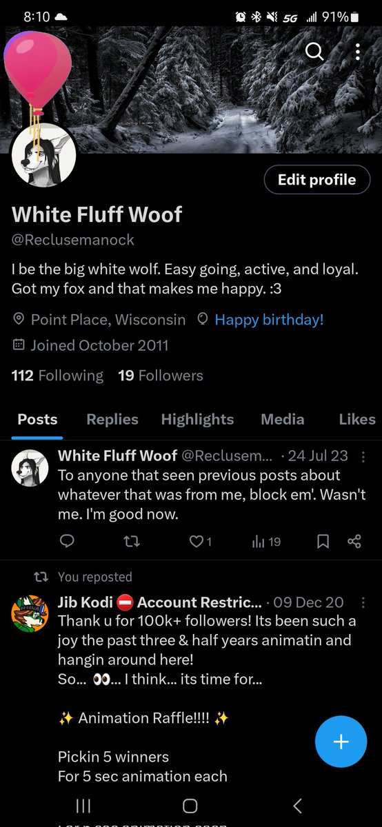 White Fluff Woof tweet media