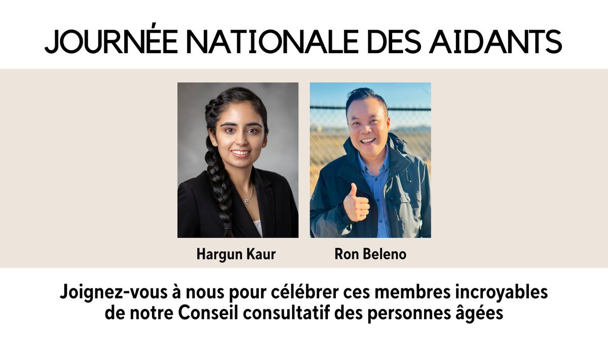 Pour célébrer la Journée nationale des aidants, l’IV aimerait enluminer certains membres remarquables du Conseil consultatif des personnes âgées de l'IV qui agit ou on agit en tant qu'aidants. Un grand merci à tous ceux qui fournissent un soutien à ceux qui en ont le plus besoin