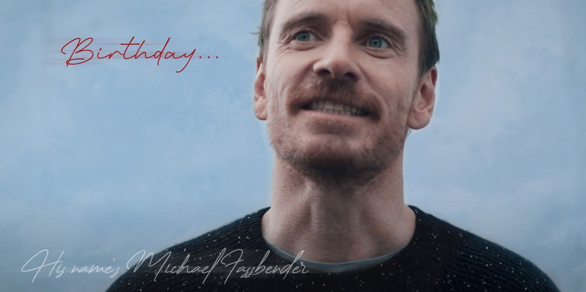 Birthday today
Celebrate whole day

Michael Fassbender #MichaelFassbender