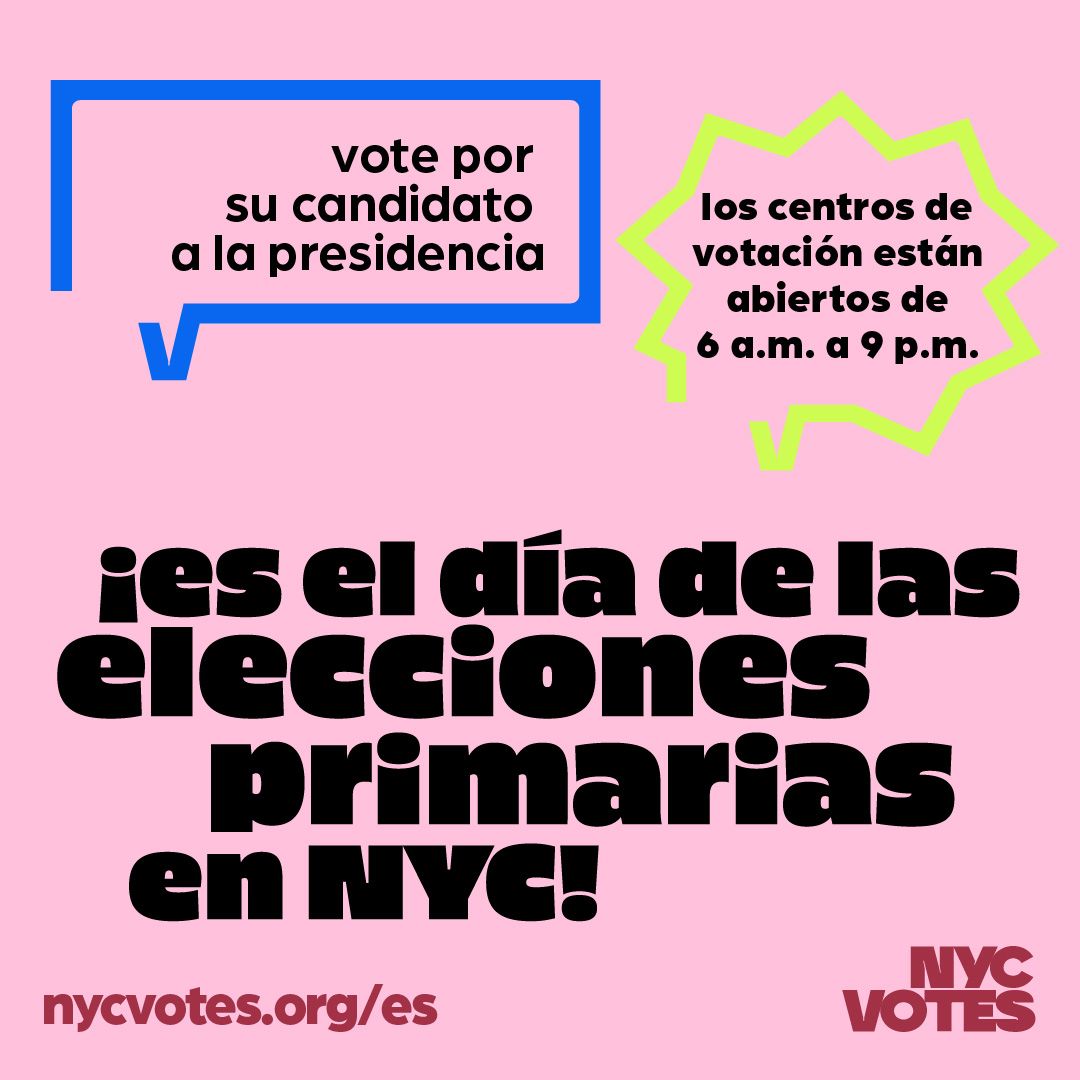 It’s Presidential Primary Election Day! Use your vote to help decide which candidate will represent your party in the November general election. Look up your poll site before you go at ow.ly/R4GP50QZVIC.