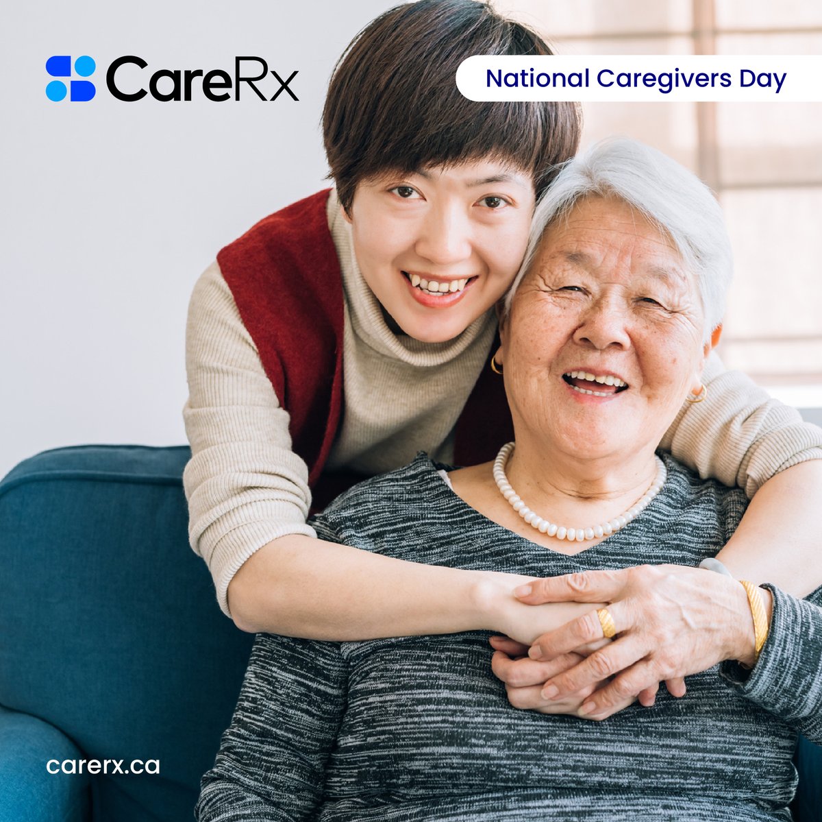 On #NationalCaregiversDay, CareRx honours and celebrates individuals who provide personal care and emotional support to seniors in long-term care and retirement homes, improving their quality of life because WE CARE. #NationalCaregiversDay #Canada #CareRx