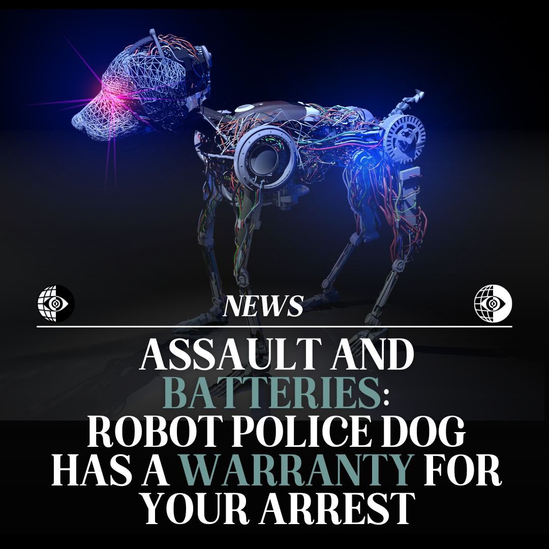 Do you feel safer with a robotic police dog on duty? tinyurl.com/bueyu8md

#oddnews #robot #policedogs #thefutureisnow #humor #funny #satire