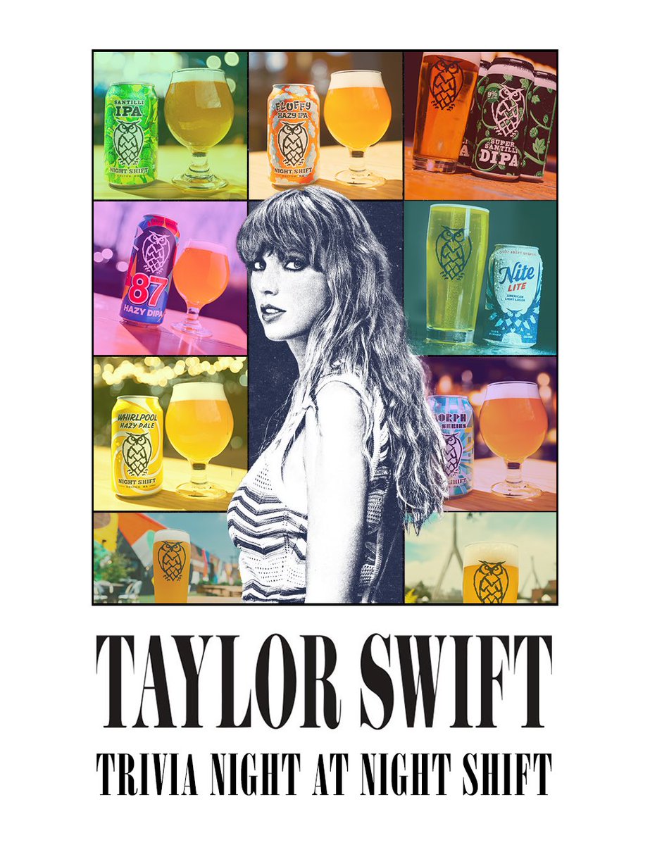 🎤✨ Swiftie alert! Taylor Swift Trivia Night is back! Let’s dance around the room and test our knowledge of all things Taylor at the Everett Taproom on 4/18 (just in time for her ‘Tortured Poets Department’ album release) eventbrite.com/e/trivia-taylo…