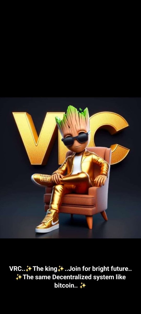 dmsa786's tweet image. ✨VRC Price is 1.1$ now from 2.4$ all time high..It is diamond time to invest in VRC, the same Decentralized system
Like bitcoin.. 🔮Join it for bright future in Sha Allah ✨