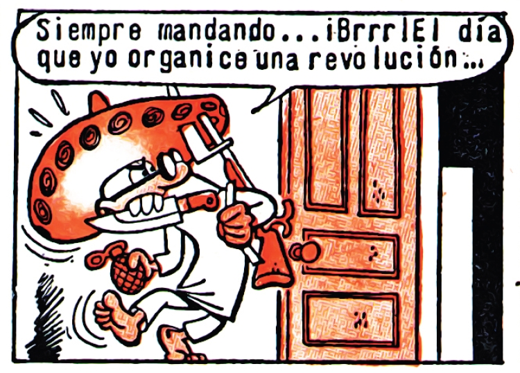 #Mortadelo como un mejicano revolucionario. #TioVivo 237 20 de septiembre de 1965